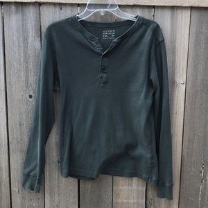 J Crew men’s henley shirt